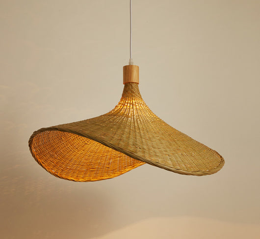 Lámpara Colgante de Bambú Artesanal Estilo Japonés - Image 5