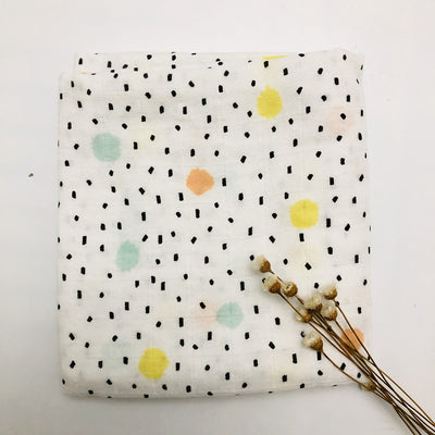 Babero Cuadrado Multiusos con Estampado de Dibujos Animados para Bebé - Image 5