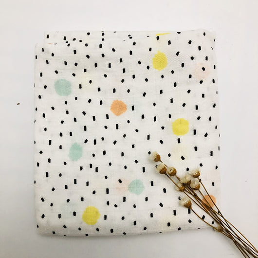 Babero Cuadrado Multiusos con Estampado de Dibujos Animados para Bebé - Image 5