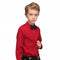 Camisa Formal Infantil Estilo Británico con Pajarita - Algodón Puro para Niño