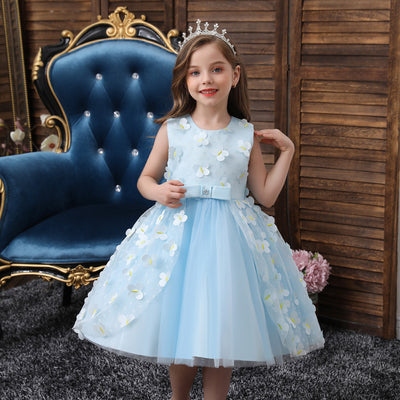Falda Tutú de Tul 3D con Flores - Vestido de Princesa Hada Mágica - Image 7