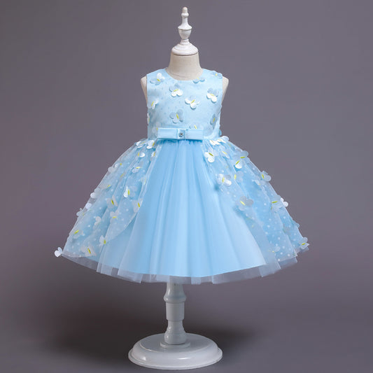 Falda Tutú de Tul 3D con Flores - Vestido de Princesa Hada Mágica - Image 2