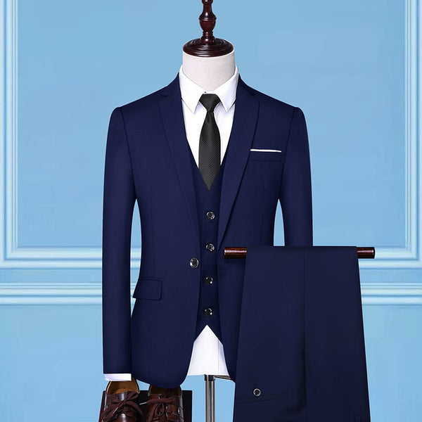 Traje Tres Piezas Ejecutivo Coreano Profesional