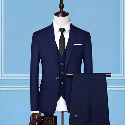 Traje Tres Piezas Ejecutivo Coreano Profesional - Image 2