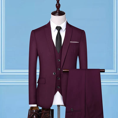 Traje Tres Piezas Ejecutivo Coreano Profesional - Image 7