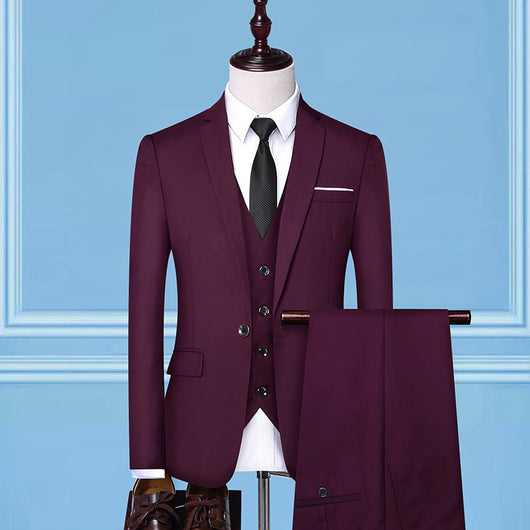 Traje Tres Piezas Ejecutivo Coreano Profesional - Image 8