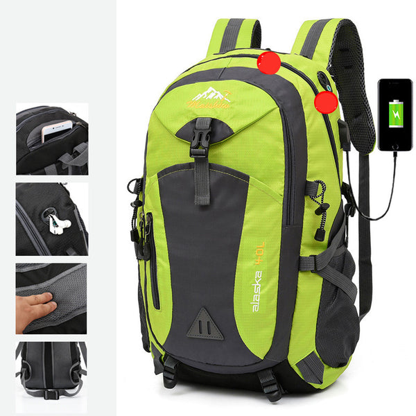 Mochila de Viaje Ligera de Gran Capacidad para Senderismo y Aventura