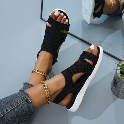 Zapatos Deportivos Malla Transpirable Efecto Frosted Punta Pez Viscosa - Image 7