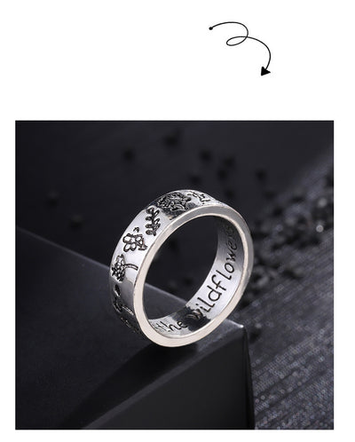 Anillo Hip Hop Personalizado Chapado en Oro Rosa con Nombre y Número Grabado - Image 8