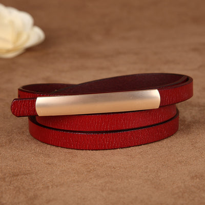 Cinturón Fino Multiuso para Mujer - Ideal para Jeans y Outfits Casuales - Image 10