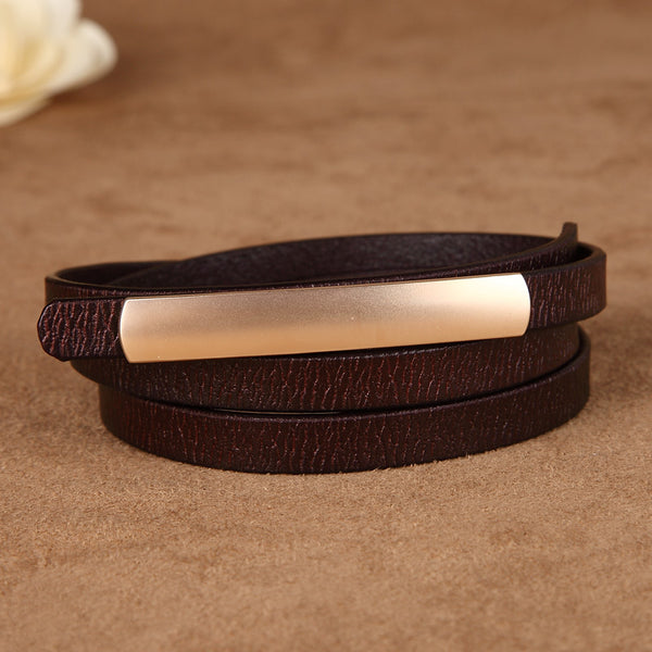 Cinturón Fino Multiuso para Mujer - Ideal para Jeans y Outfits Casuales