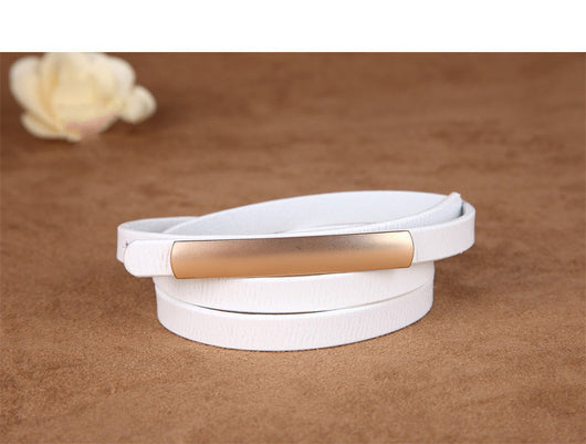 Cinturón Fino Multiuso para Mujer - Ideal para Jeans y Outfits Casuales - Image 3