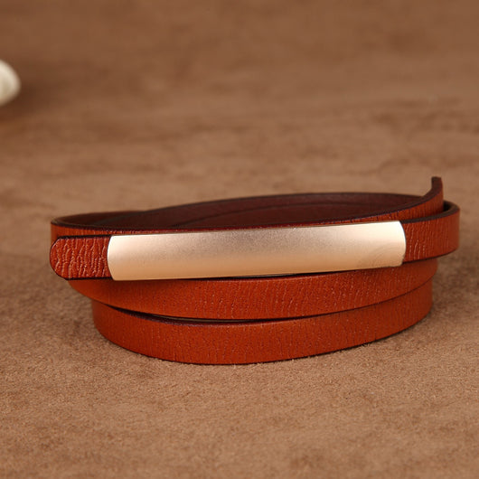 Cinturón Fino Multiuso para Mujer - Ideal para Jeans y Outfits Casuales - Image 6