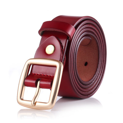 Cinturón Coreano con Hebilla de Cobre Imitado - Estilo Moderno y Versátil - Image 10