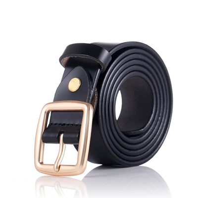 Cinturón Coreano con Hebilla de Cobre Imitado - Estilo Moderno y Versátil - Image 9