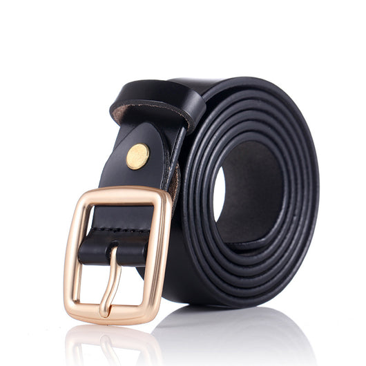 Cinturón Coreano con Hebilla de Cobre Imitado - Estilo Moderno y Versátil - Image 9