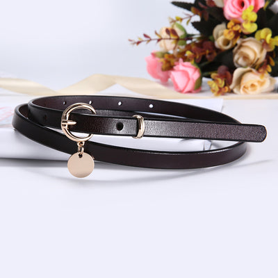 Cinturón de Cuero Retro con Hebilla de Aleación Decorativa - Image 7