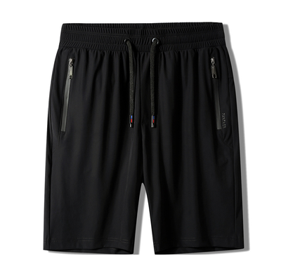 Shorts Deportivos de Seda de Hielo para Hombre - Comodidad Fresca para Verano