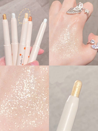 Delineador de Sombra Iluminador Galaxia - Stick Sedoso con Perla Brillante - Image 9