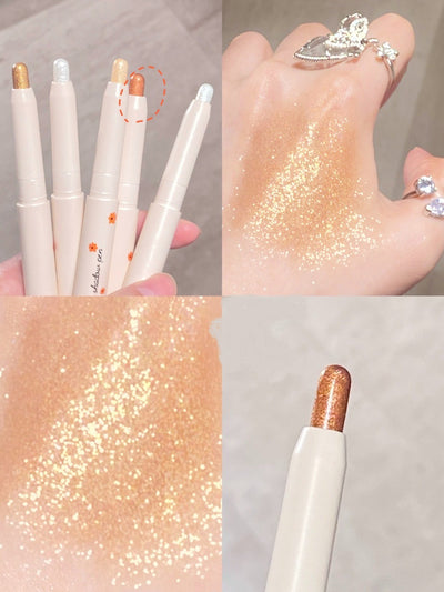 Delineador de Sombra Iluminador Galaxia - Stick Sedoso con Perla Brillante - Image 10
