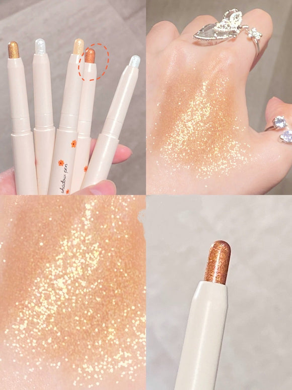 Delineador de Sombra Iluminador Galaxia - Stick Sedoso con Perla Brillante