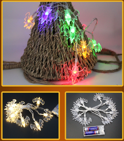 Guirnalda LED de Calabazas para Halloween - Luces Decorativas - Image 7