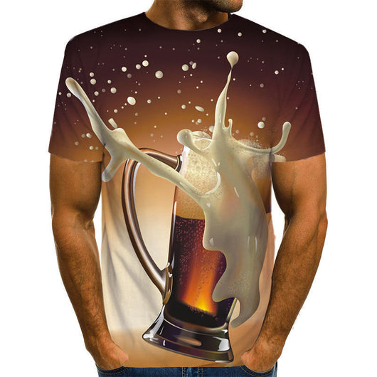 Playera Cervecera con Estampado Digital 3D - Image 4