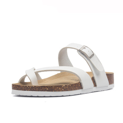 Pantuflas de Corcho Antideslizantes de Suela Plana Unisex - Image 13