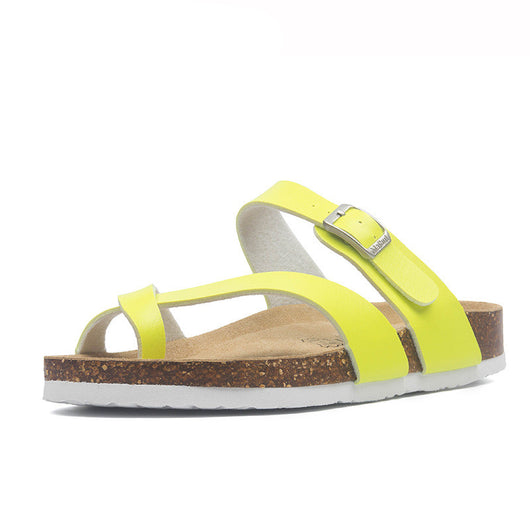 Pantuflas de Corcho Antideslizantes de Suela Plana Unisex - Image 12