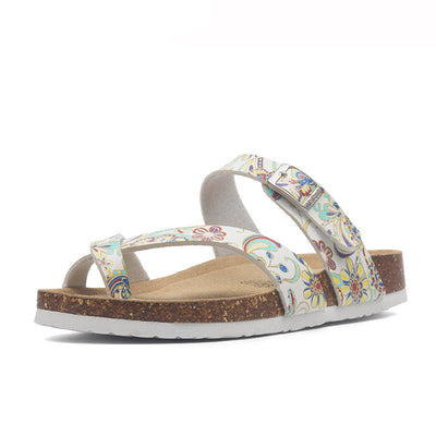 Pantuflas de Corcho Antideslizantes de Suela Plana Unisex - Image 19