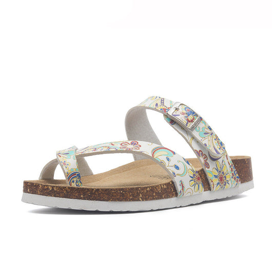 Pantuflas de Corcho Antideslizantes de Suela Plana Unisex - Image 19