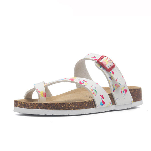 Pantuflas de Corcho Antideslizantes de Suela Plana Unisex - Image 3