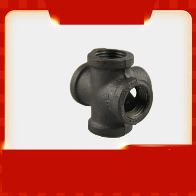 Accesorios de Tubería Fundida Negra Estilo Loft Industrial - Image 8