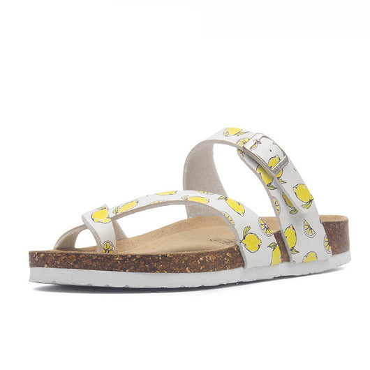 Pantuflas de Corcho Antideslizantes de Suela Plana Unisex - Image 9