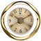 Reloj de Pared Redondo Gold Vista - Silencioso Cuarzo Premium para Recepción y Sala
