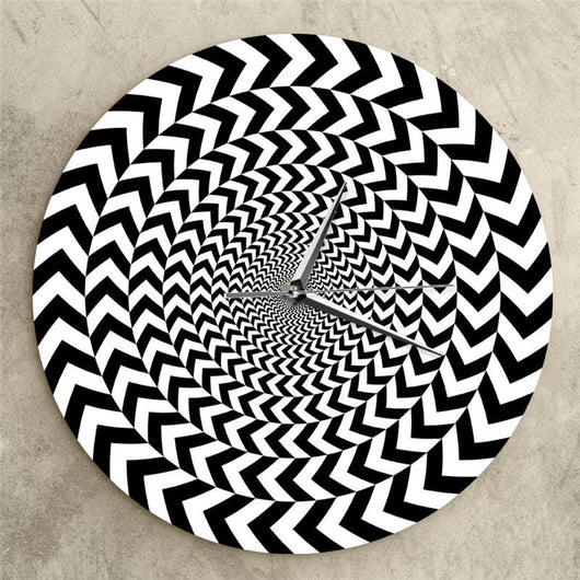 Reloj de Pared con Ilusión Óptica Brillante - Image 5