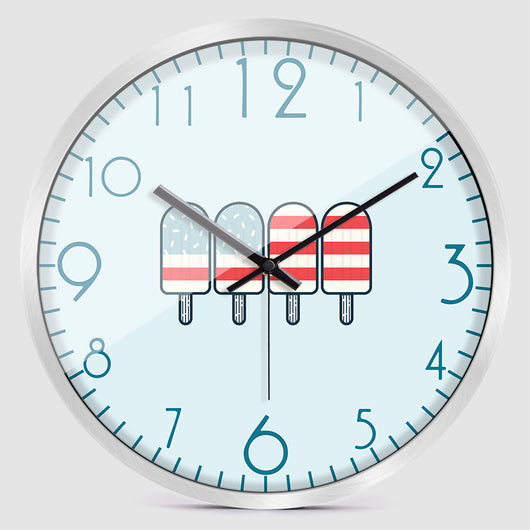 Reloj de Pared Infantil Ballena Azul - Quartz Electrónico para Cuarto de Niños - Image 10