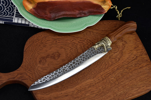 Cuchillo Deshuesador Profesional Forjado a Mano - Cuchillo Chef para Carnicería - Image 2