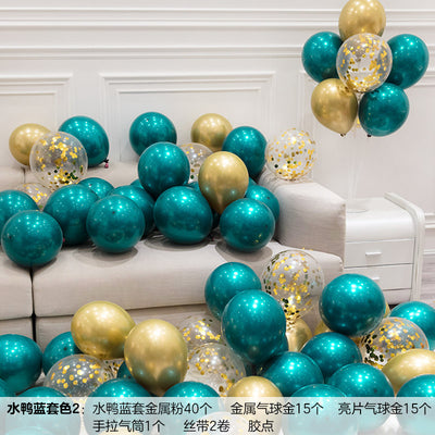 Decoración de Globos Azules para Cumpleaños del Novio - Kit Completo de Fiesta Romántica - Image 20