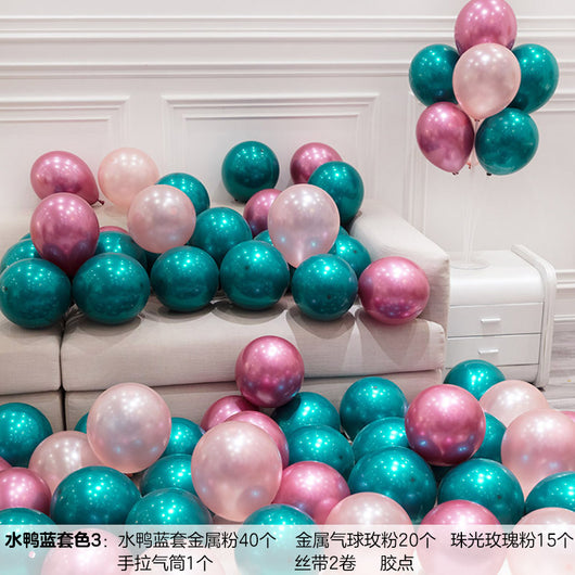 Decoración de Globos Azules para Cumpleaños del Novio - Kit Completo de Fiesta Romántica - Image 22