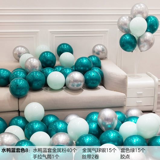 Decoración de Globos Azules para Cumpleaños del Novio - Kit Completo de Fiesta Romántica - Image 18