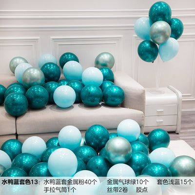 Decoración de Globos Azules para Cumpleaños del Novio - Kit Completo de Fiesta Romántica - Image 23