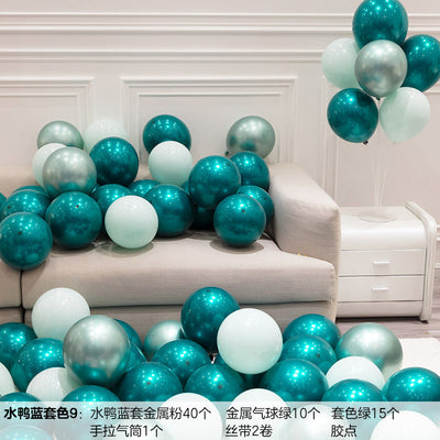 Decoración de Globos Azules para Cumpleaños del Novio - Kit Completo de Fiesta Romántica - Image 16