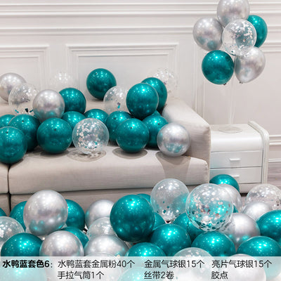 Decoración de Globos Azules para Cumpleaños del Novio - Kit Completo de Fiesta Romántica - Image 19