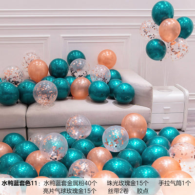 Decoración de Globos Azules para Cumpleaños del Novio - Kit Completo de Fiesta Romántica - Image 24