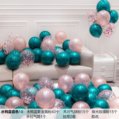 Decoración de Globos Azules para Cumpleaños del Novio - Kit Completo de Fiesta Romántica - Image 25