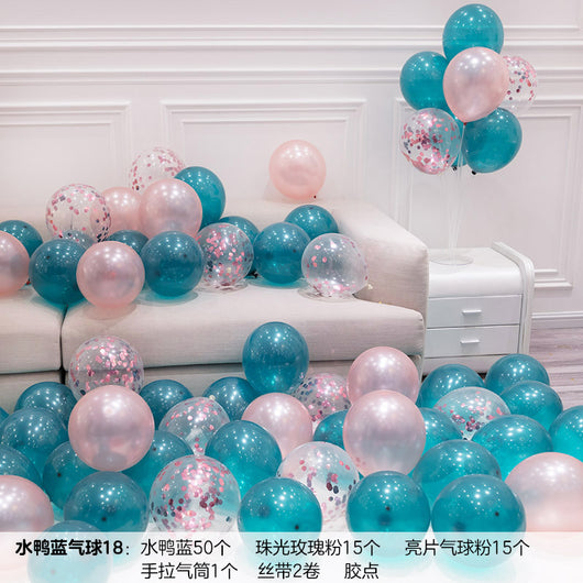 Decoración de Globos Azules para Cumpleaños del Novio - Kit Completo de Fiesta Romántica - Image 31