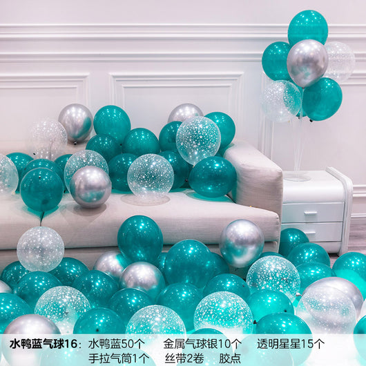 Decoración de Globos Azules para Cumpleaños del Novio - Kit Completo de Fiesta Romántica - Image 32