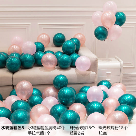 Decoración de Globos Azules para Cumpleaños del Novio - Kit Completo de Fiesta Romántica - Image 33