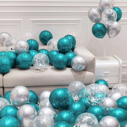 Decoración de Globos Azules para Cumpleaños del Novio - Kit Completo de Fiesta Romántica - Image 38